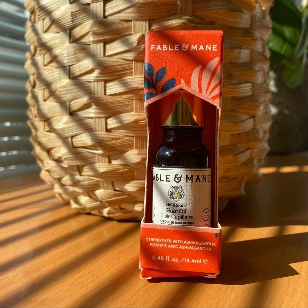 Fable And Mane The Ritual Holiroots Hair Oil
